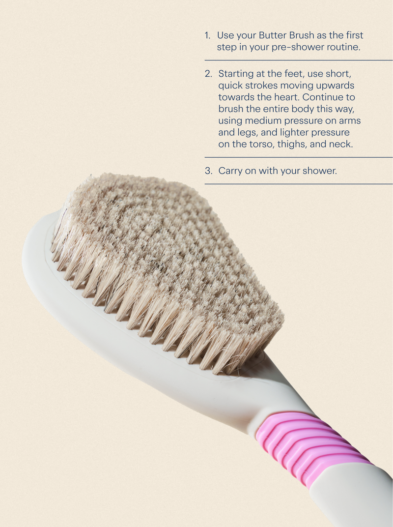 NEW limited edition cream Butter Brush