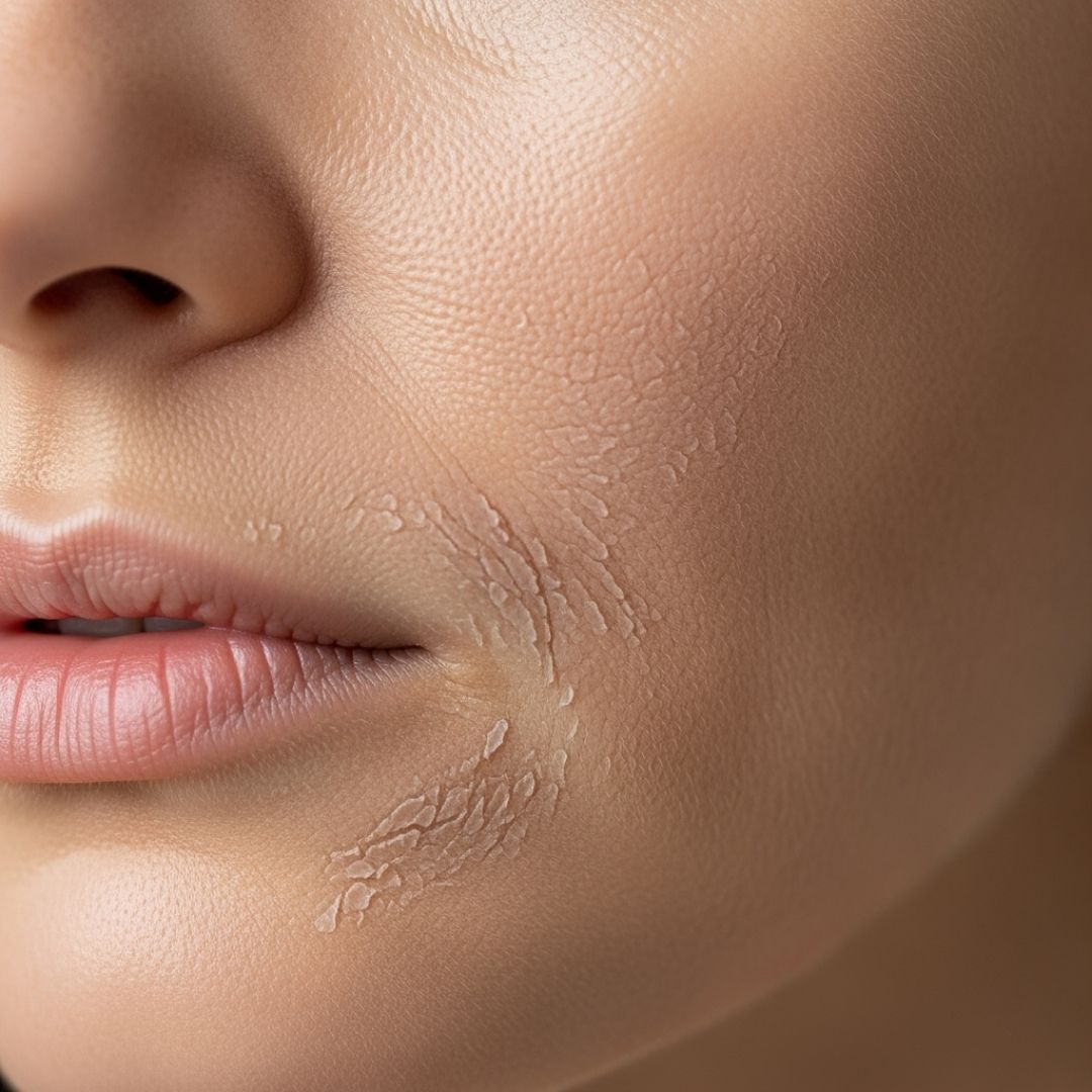 Dry Skin on Face in Winter